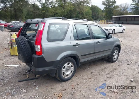 2006 Honda Cr-V Lx from USA, damaged, VIN SHSRD68586U408652